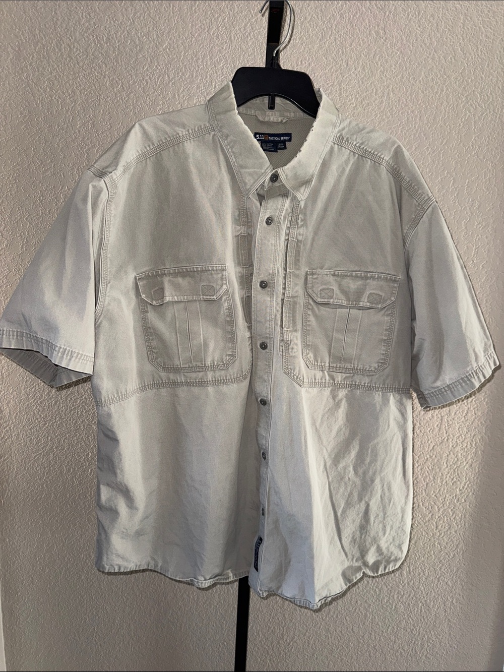 5.11 Tactical Series Men’s Short-Sleeve Button-Down Shirt 2X